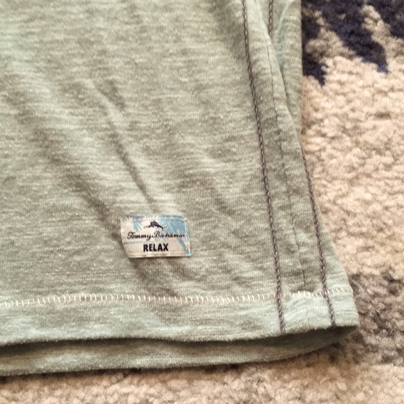 Tommy Bahama weekend relax henley tee - Picture 4 of 6